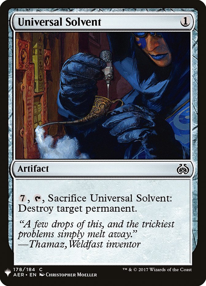Universal Solvent [Mystery Booster] | Good Games Morley