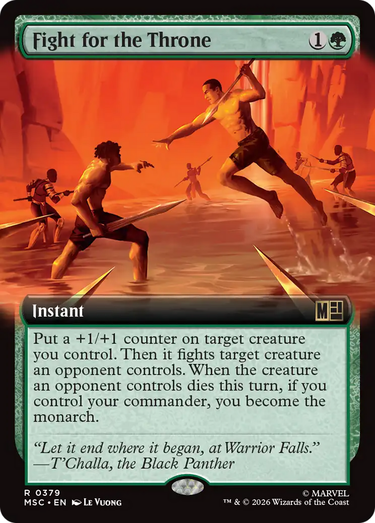 Fight for the Throne (Extended Art) [Marvel Super Heroes Commander] | Good Games Morley