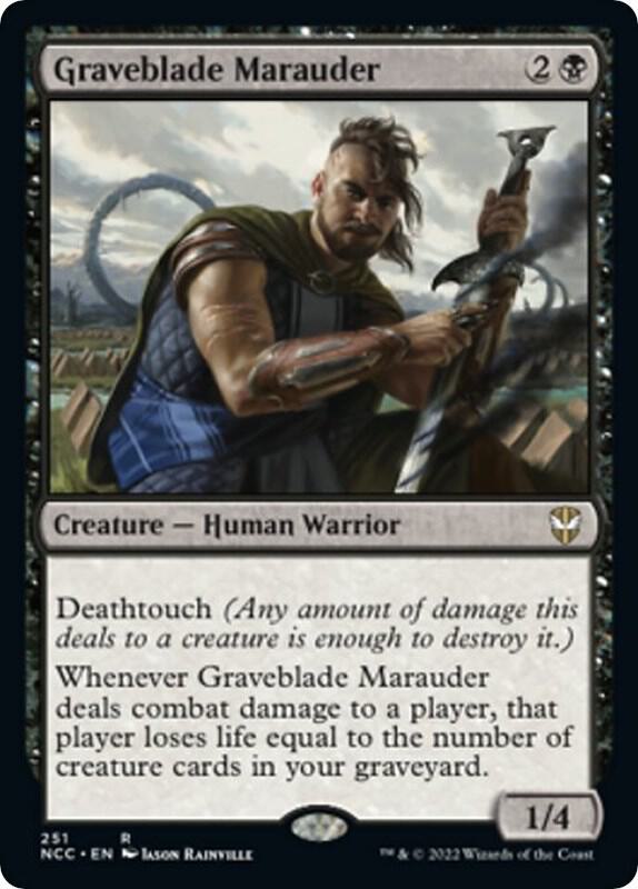 Graveblade Marauder 251 (Commander: Streets of New Capenna)  | Good Games Morley