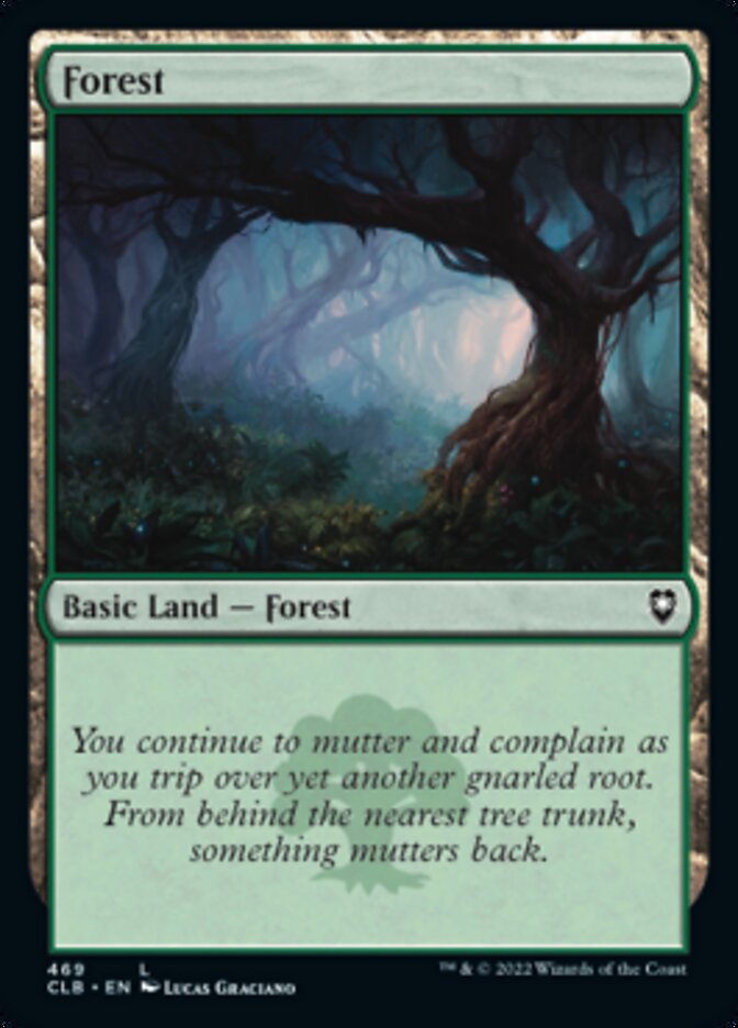 Forest (469) [Commander Legends: Battle for Baldur's Gate] | Good Games Morley