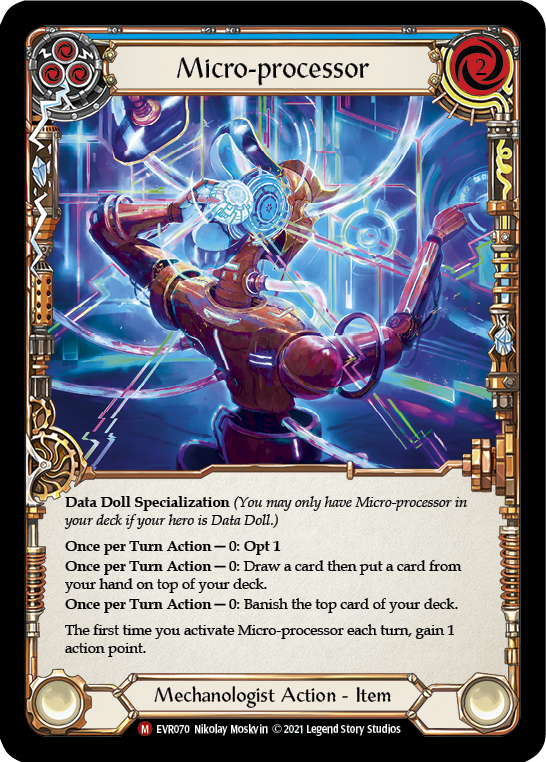 Micro-processor [EVR070] (Everfest)  1st Edition Rainbow Foil | Good Games Morley