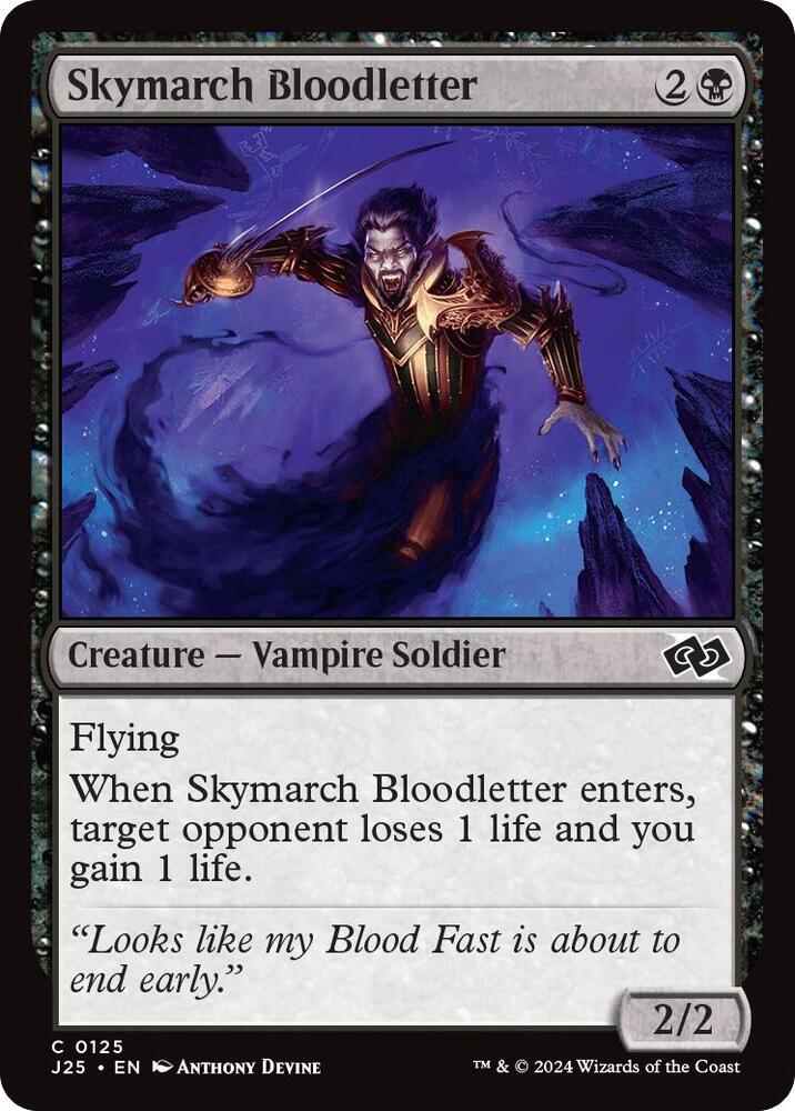 Skymarch Bloodletter 125/779 (Foundations Jumpstart)  | Good Games Morley
