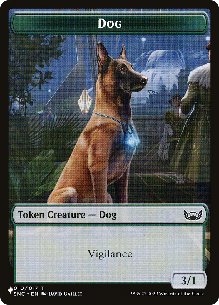 Shapeshifter // Dog Double-Sided Token [The List] | Good Games Morley