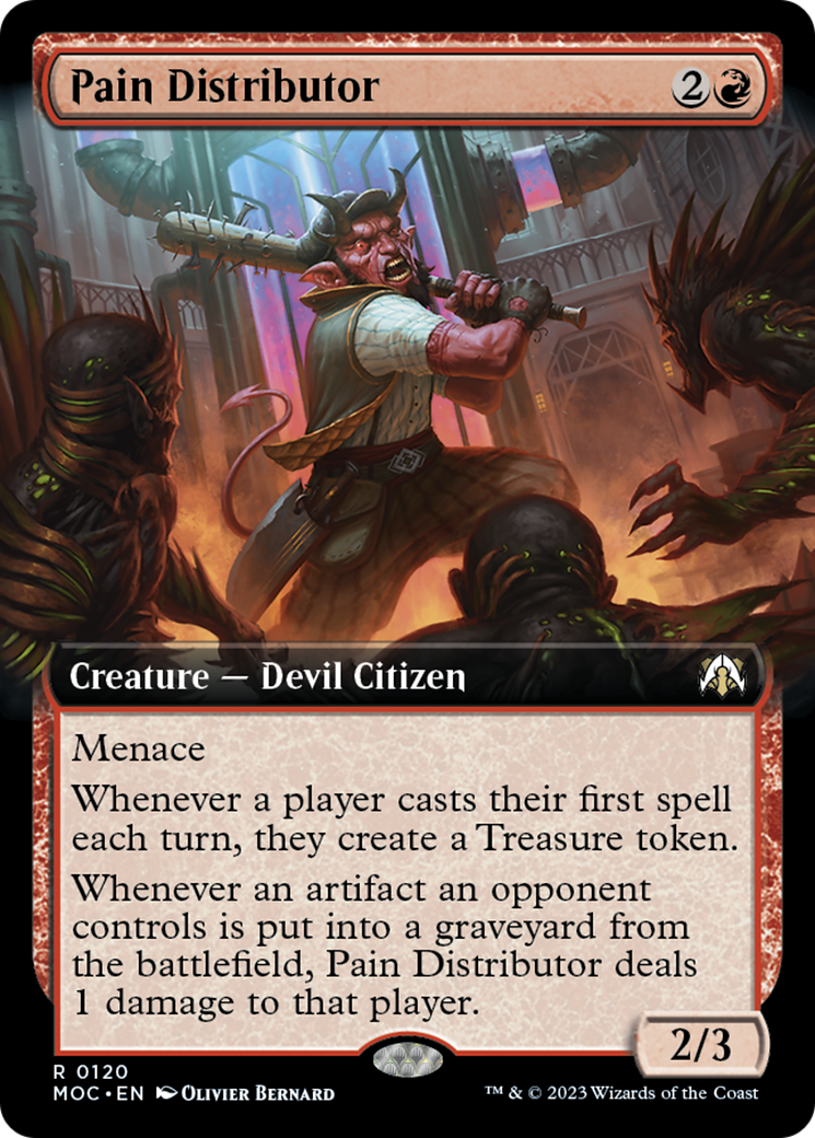 Pain Distributor (Extended Art) [March of the Machine Commander] | Good Games Morley