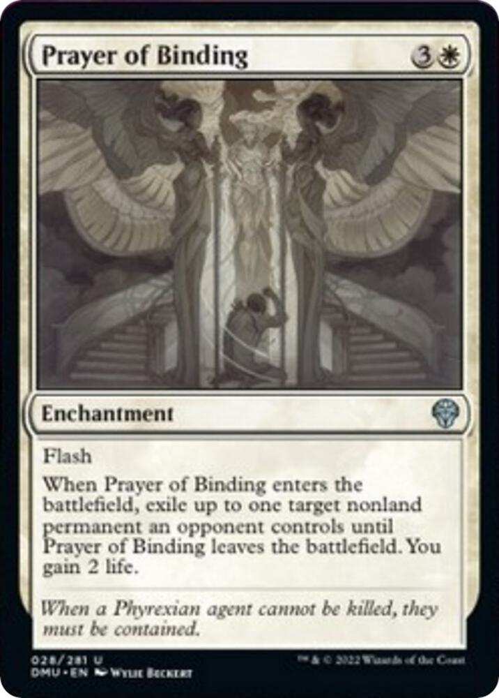 Prayer of Binding 28/281 (Dominaria United)  | Good Games Morley