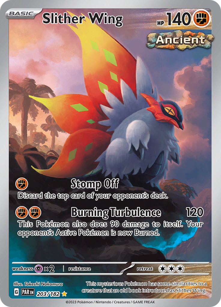 Slither Wing (203/182) [Scarlet & Violet: Paradox Rift] | Good Games Morley