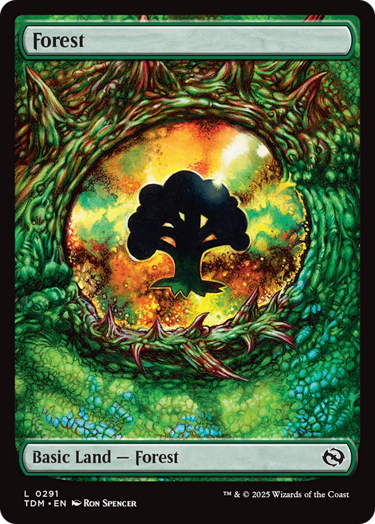Forest (0291) [Tarkir: Dragonstorm] | Good Games Morley