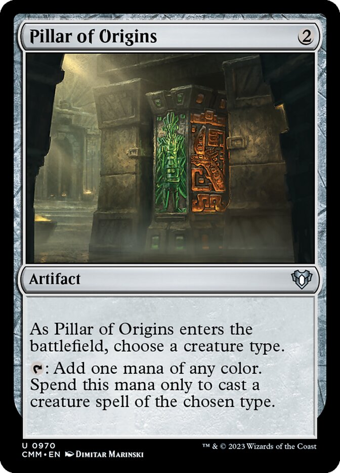 Pillar of Origins 970/451 (Commander Masters)  | Good Games Morley