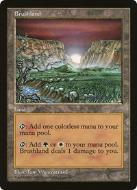 Brushland (Oversized) [Oversize Cards] | Good Games Morley