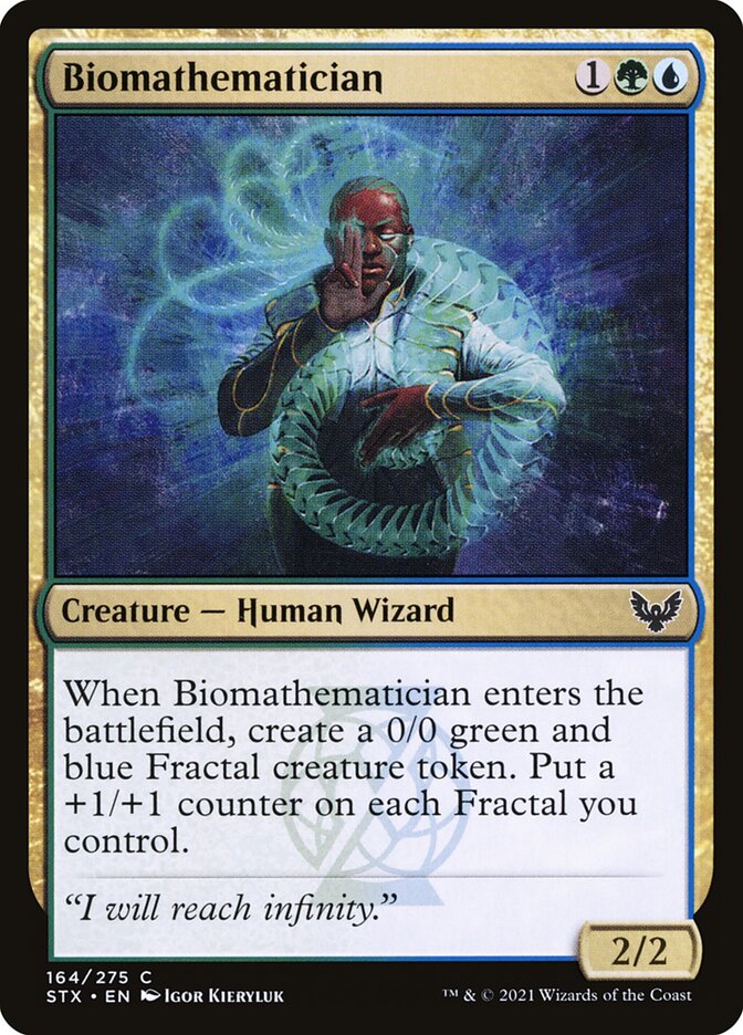 Biomathematician 164 (Strixhaven: School of Mages)  | Good Games Morley