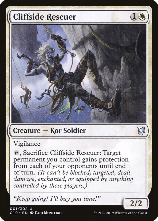 Cliffside Rescuer 1/302 (Commander 2019)  | Good Games Morley