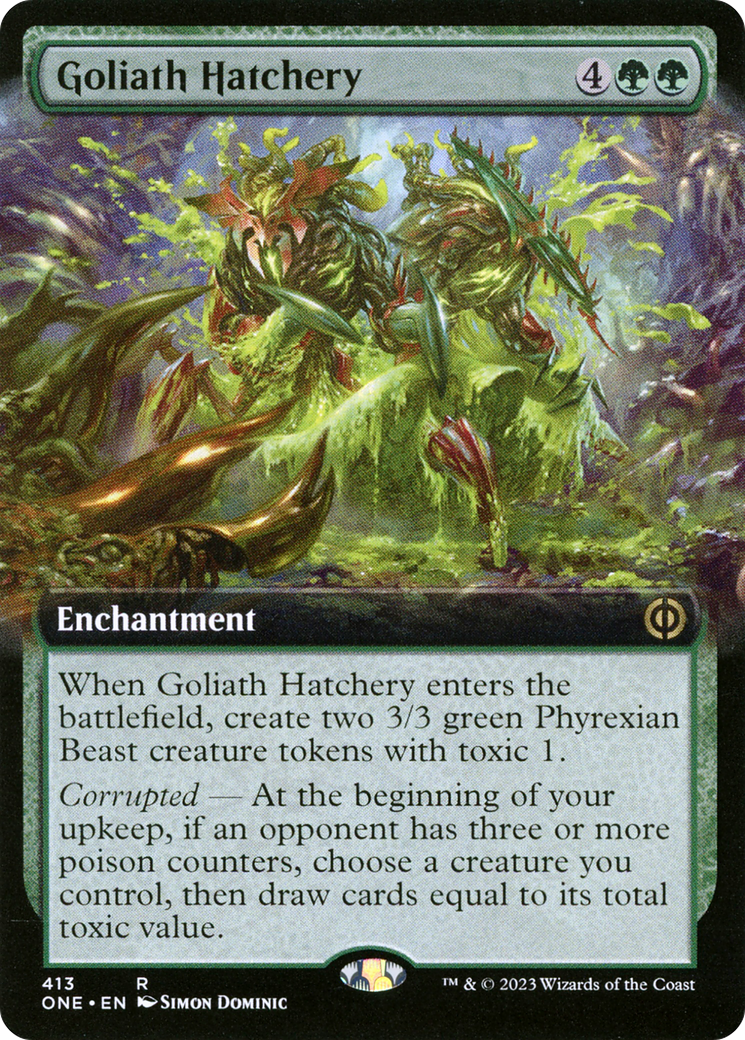 Goliath Hatchery (Extended Art) [Phyrexia: All Will Be One] | Good Games Morley