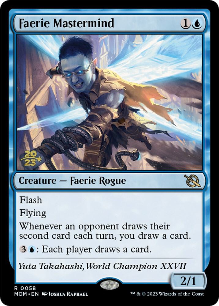 Faerie Mastermind 58s/162 (Prerelease Cards)  - Foil | Good Games Morley