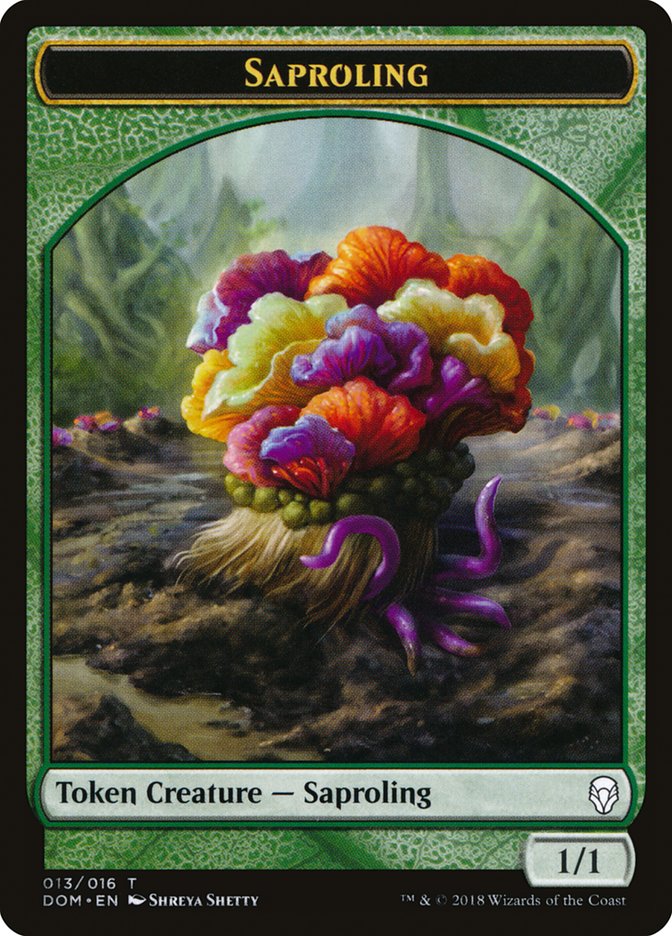 Saproling Token (013/016) [Dominaria Tokens] | Good Games Morley