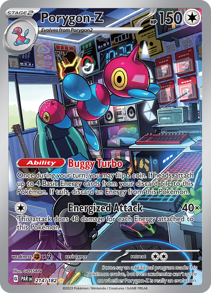 Porygon-Z (214/182) [Scarlet & Violet: Paradox Rift] | Good Games Morley