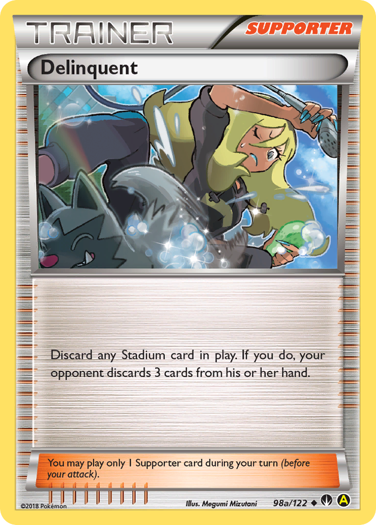 Delinquent (98a/122) [Alternate Art Promos] | Good Games Morley