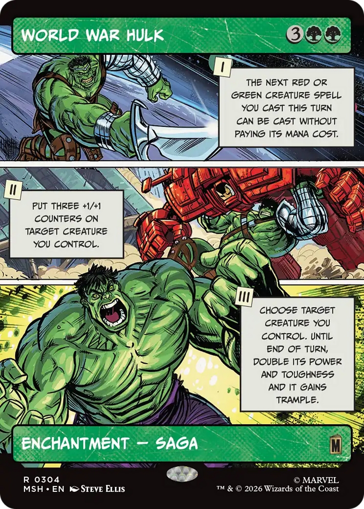 World War Hulk (Borderless) [Marvel Super Heroes] | Good Games Morley