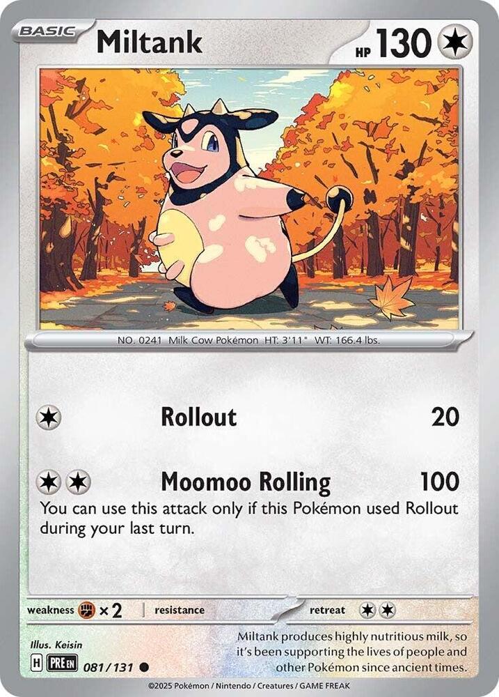 Miltank (081/131) [Scarlet & Violet: Prismatic Evolutions] | Good Games Morley