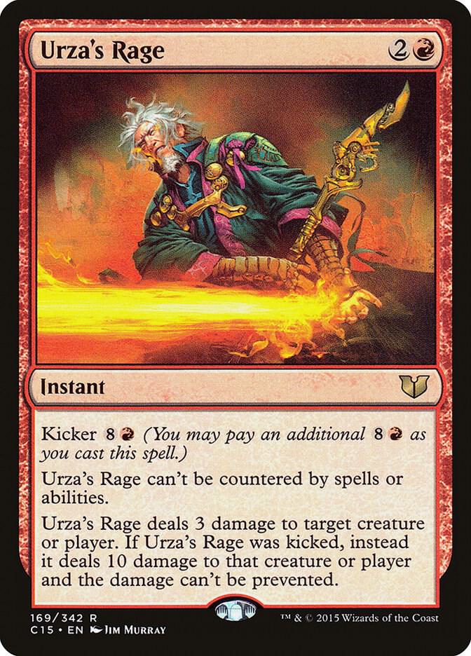 Urza's Rage 169/342 (Commander 2015)  | Good Games Morley
