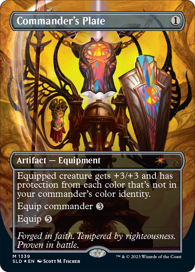 Commander's Plate [Secret Lair Drop Series] | Good Games Morley