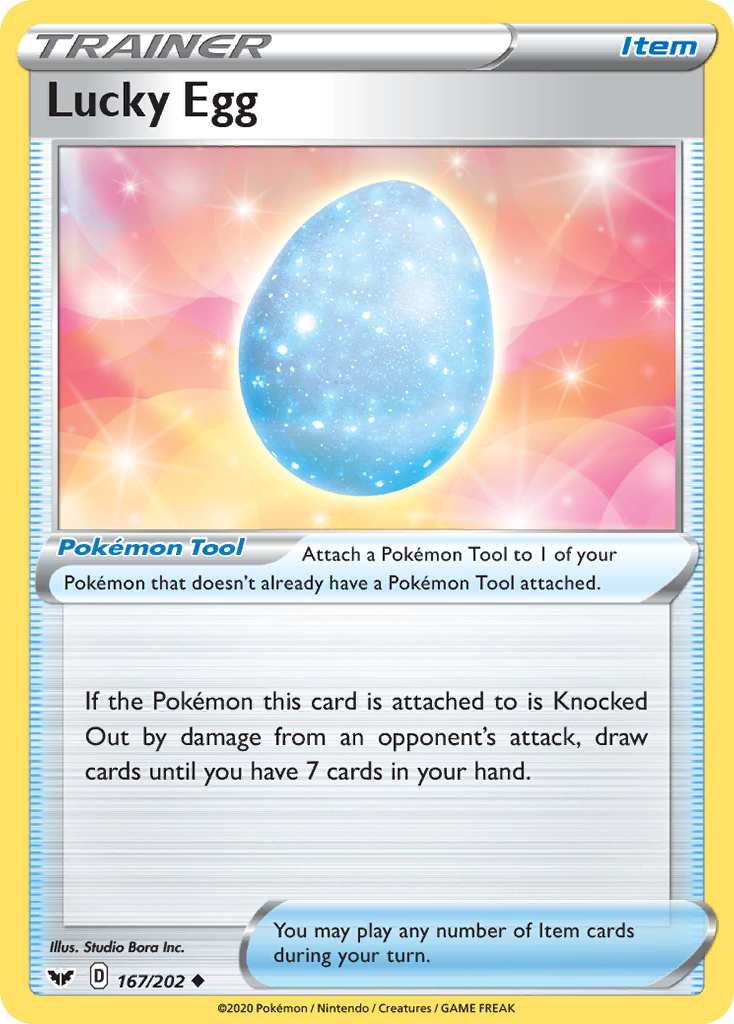 Lucky Egg (167/202) [Sword & Shield: Base Set] | Good Games Morley