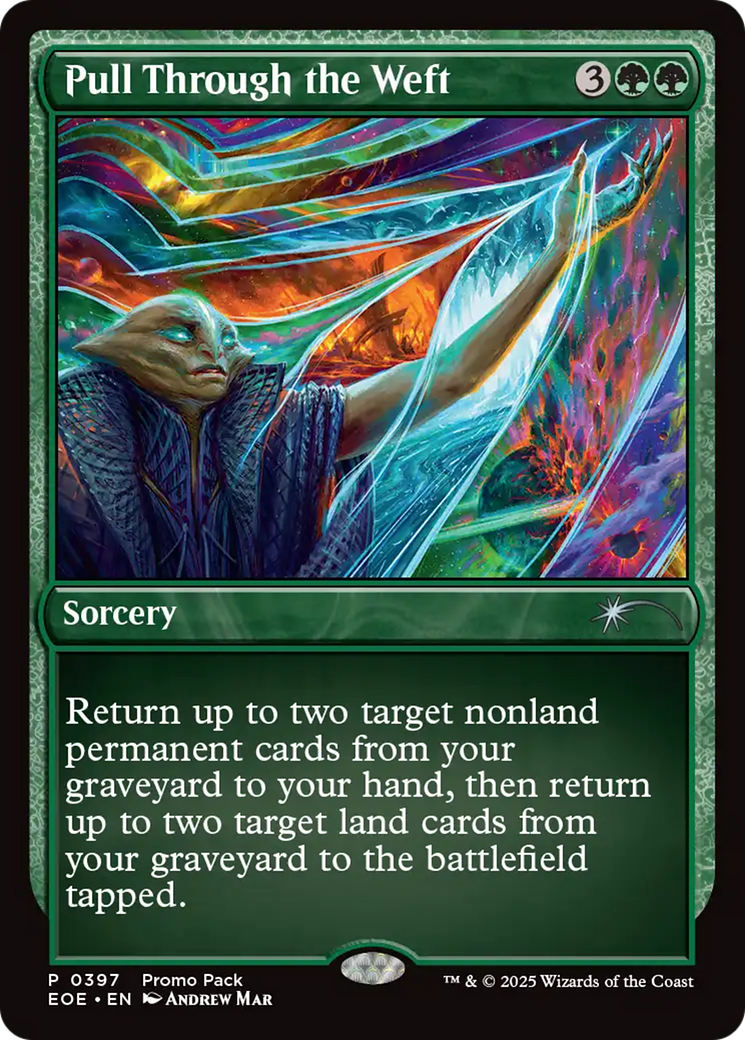 Pull Through the Weft [Edge of Eternities Promo Pack] | Good Games Morley