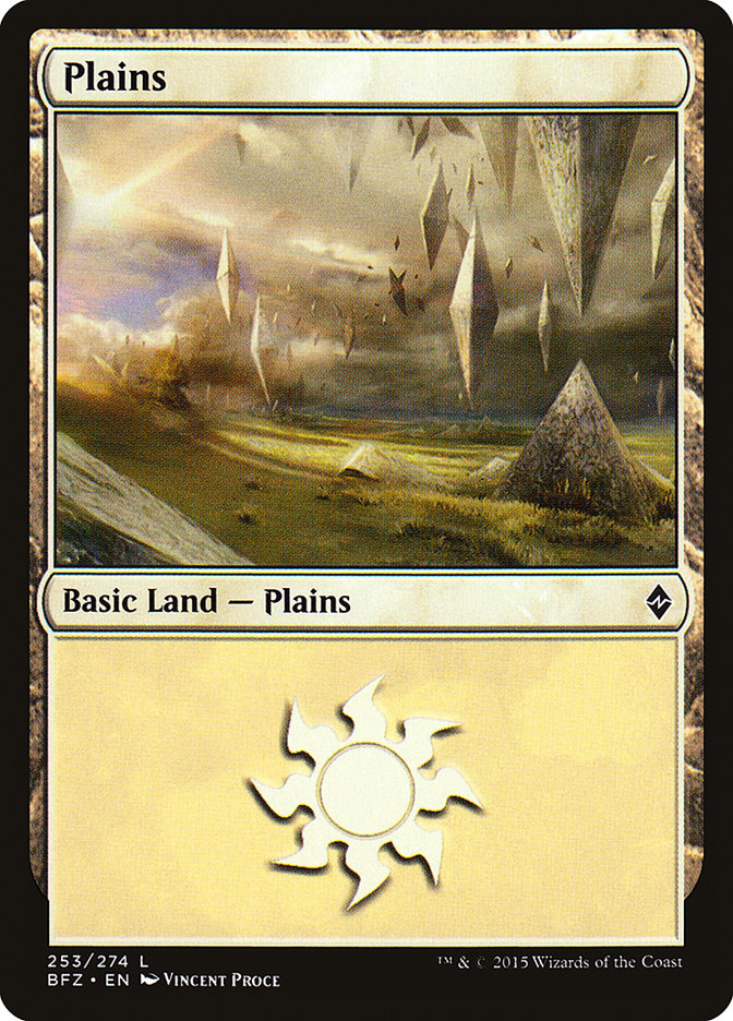 Plains (253) [Battle for Zendikar] | Good Games Morley