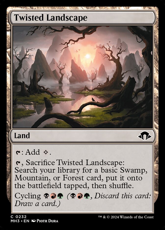 Twisted Landscape 232 (Modern Horizons 3)  | Good Games Morley