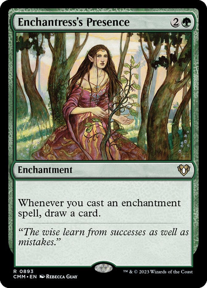 Enchantress's Presence 893 (Commander Masters)  | Good Games Morley