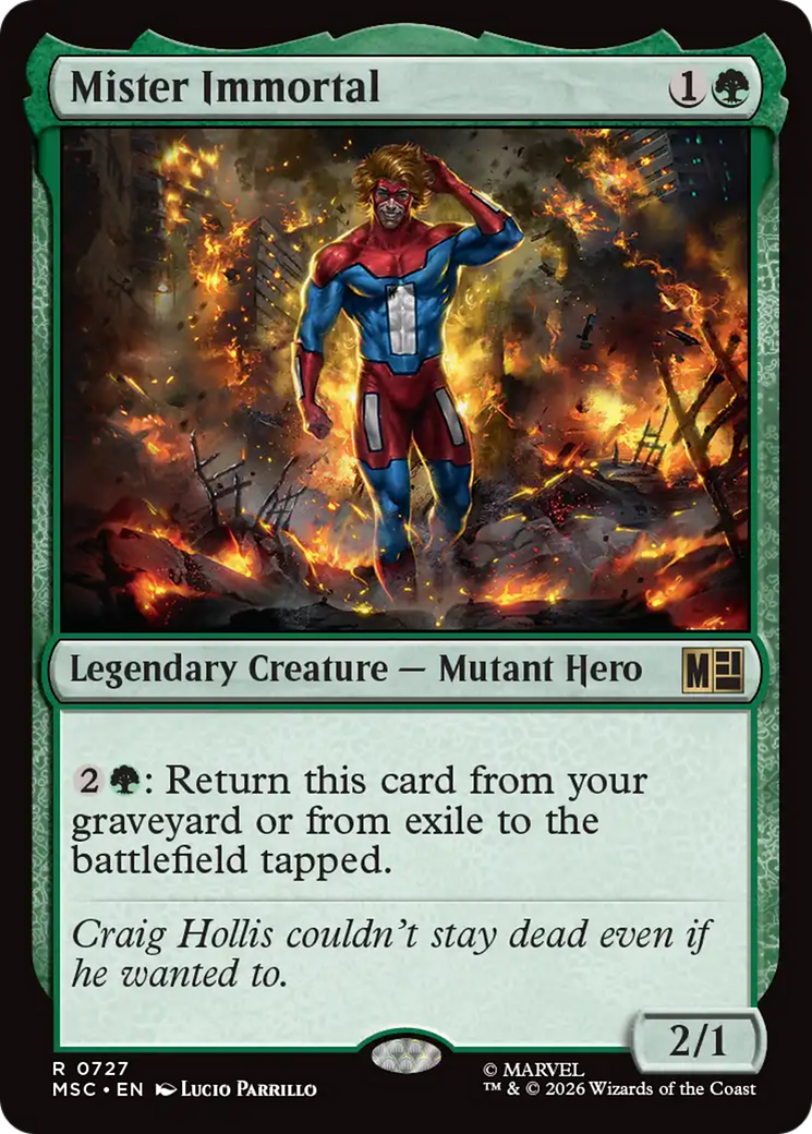 Mister Immortal [Marvel Super Heroes Commander] | Good Games Morley