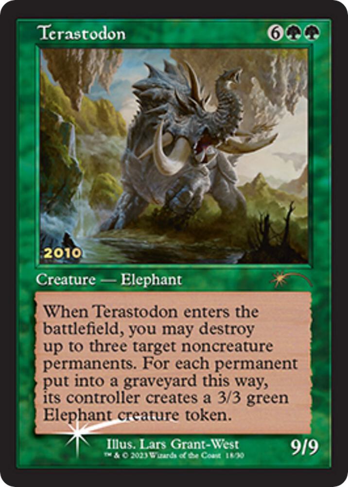Terastodon 18/30 (30th Anniversary Promos)  - Foil | Good Games Morley