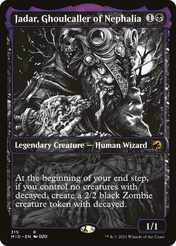 Jadar, Ghoulcaller of Nephalia (Showcase Eternal Night) [Innistrad: Midnight Hunt] | Good Games Morley
