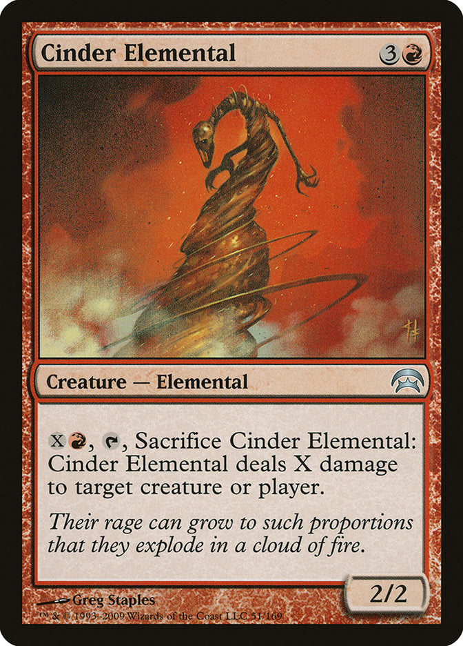 Cinder Elemental [Planechase] | Good Games Morley