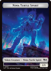 Mutant // Ninja Turtle Spirit Double-Sided Token [Teenage Mutant Ninja Turtles Tokens] | Good Games Morley