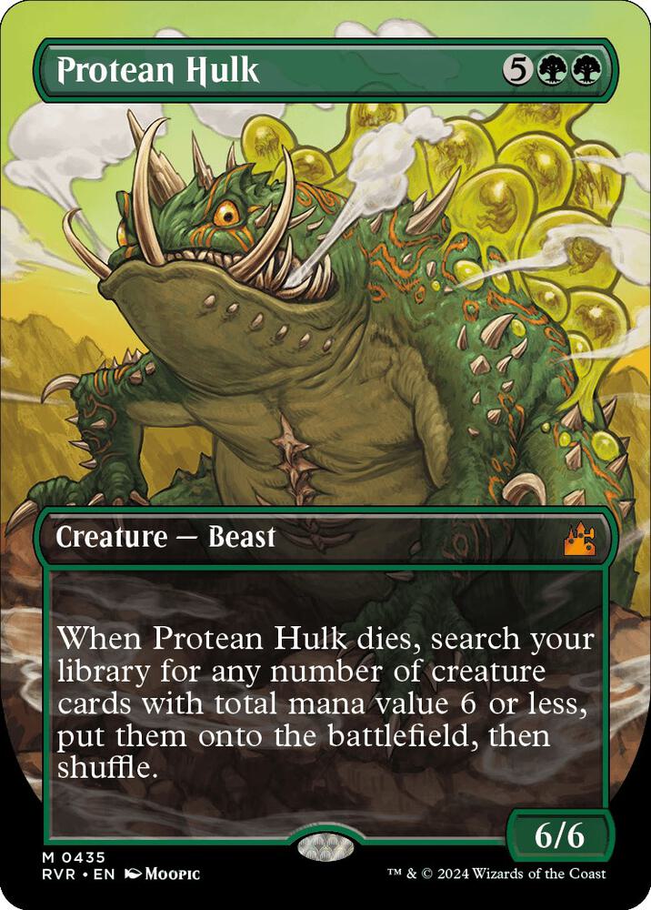 Protean Hulk 435/291 (Ravnica Remastered)  - Borderless | Good Games Morley