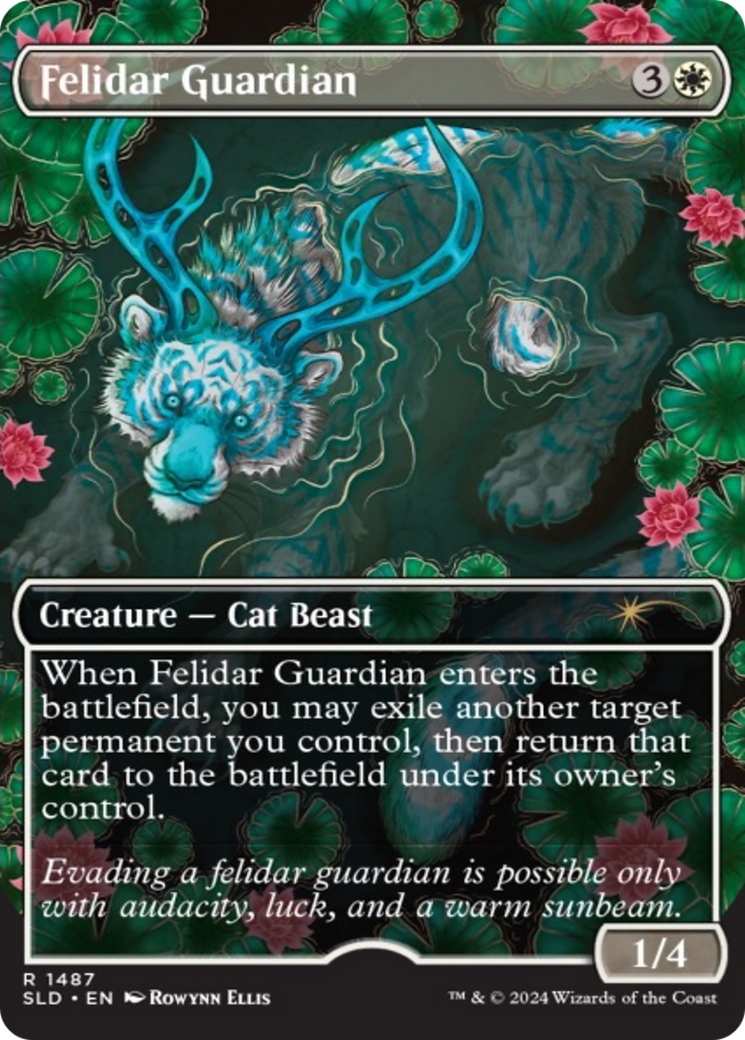 Felidar Guardian (Rainbow Foil) [Secret Lair Drop Series] | Good Games Morley