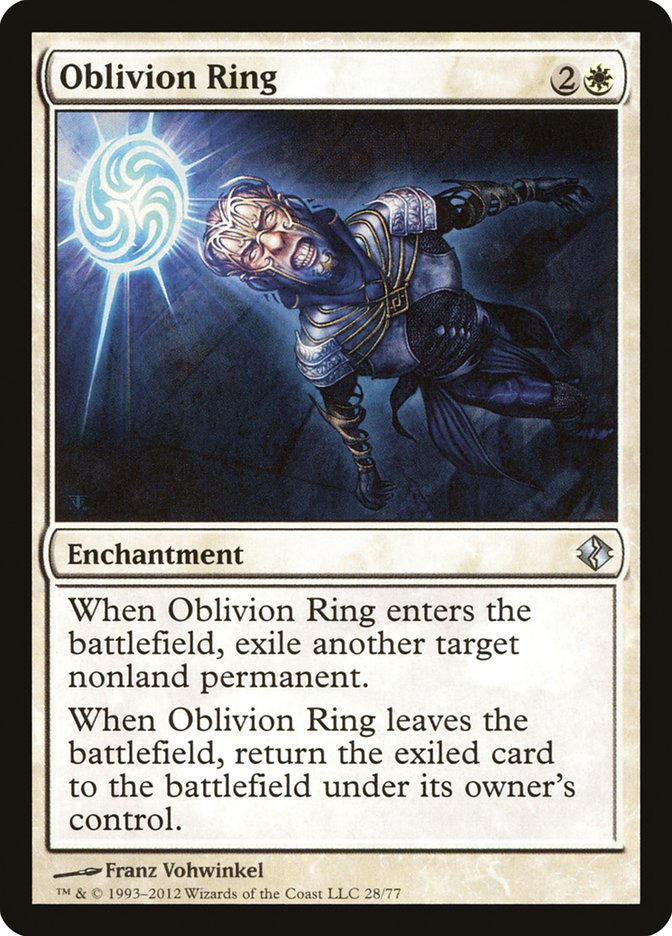 Oblivion Ring [Duel Decks: Venser vs. Koth] | Good Games Morley