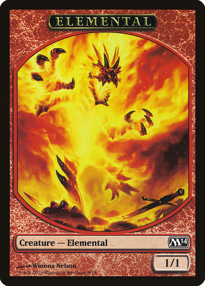 Elemental Token (8/13) [Magic 2014 Tokens] | Good Games Morley