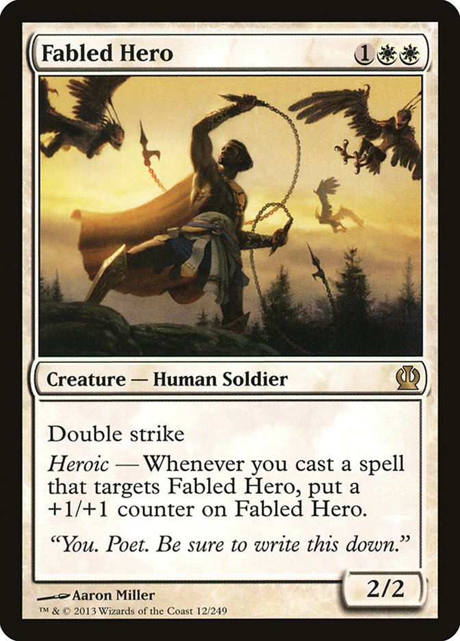 Fabled Hero 12/249 (Theros)  | Good Games Morley
