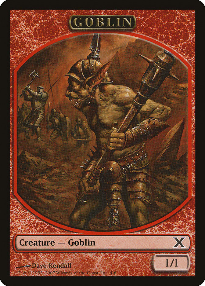 Goblin Token [Tenth Edition Tokens] | Good Games Morley