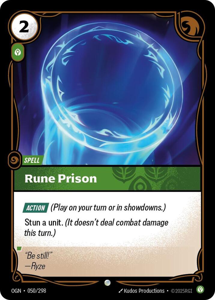 Rune Prison 050/298 (Origins)  | Good Games Morley