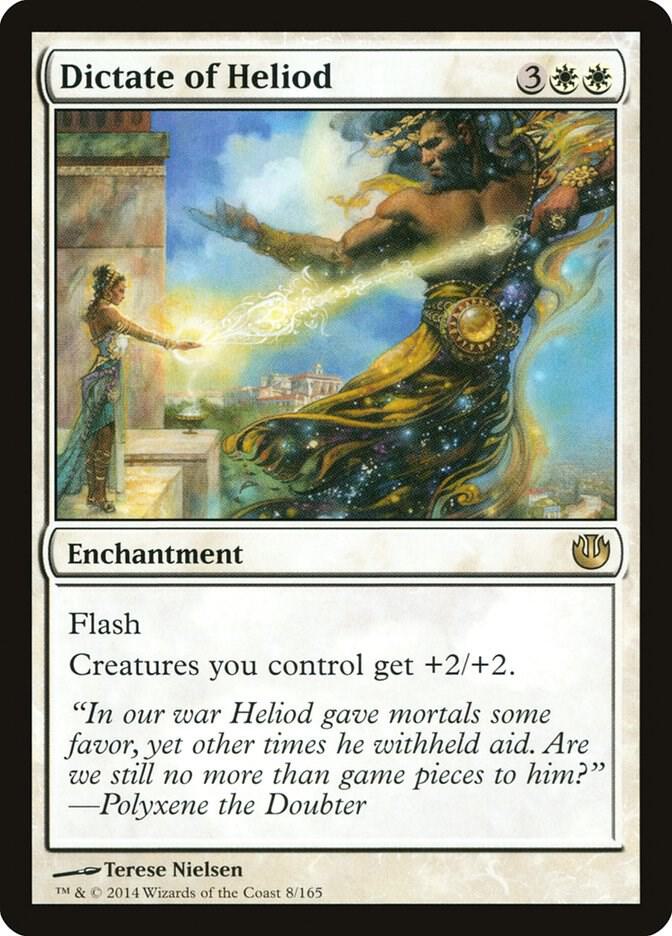 Dictate of Heliod 8/165 (Journey Into Nyx)  - Foil | Good Games Morley
