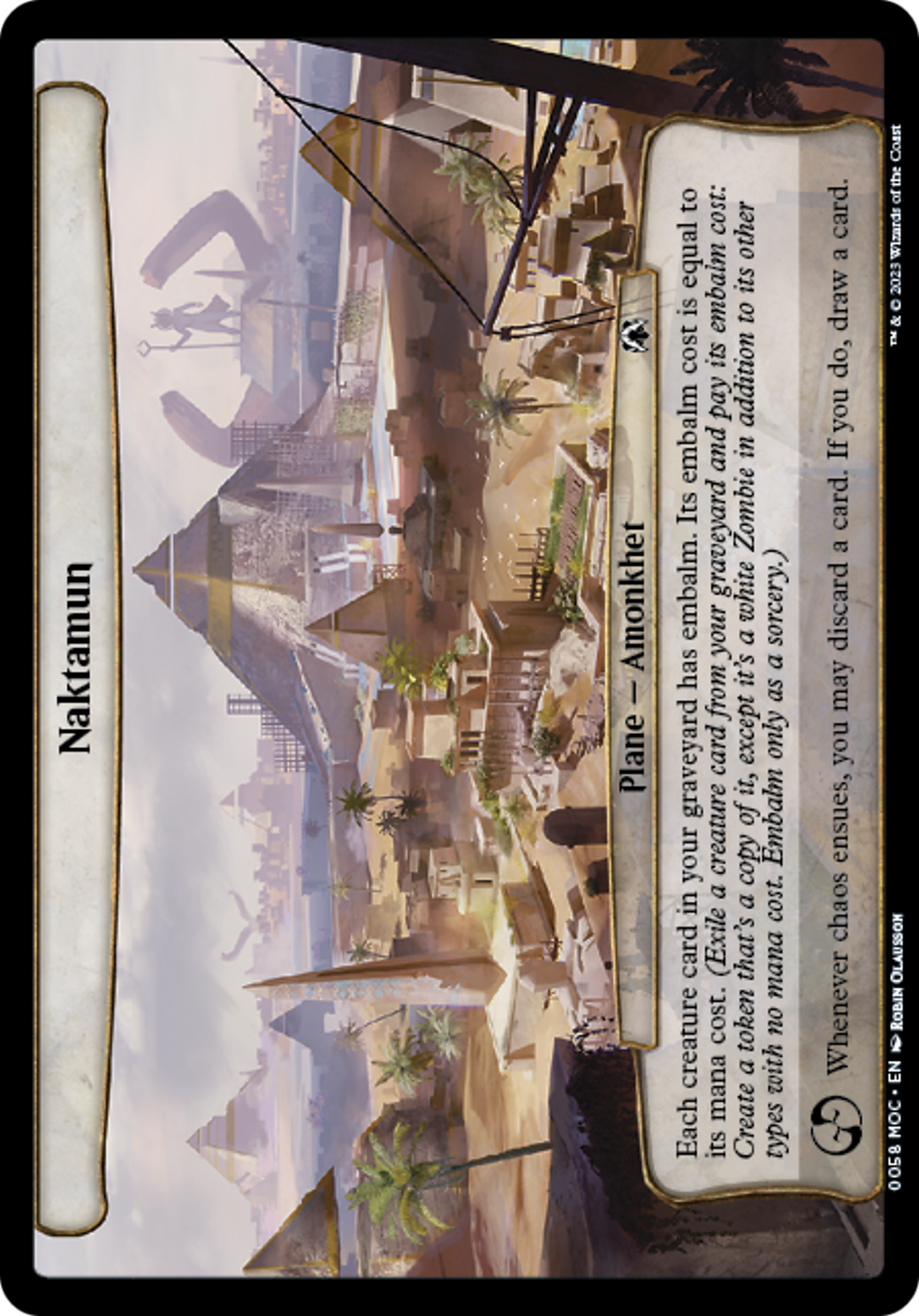 Naktamun [March of the Machine Commander] | Good Games Morley