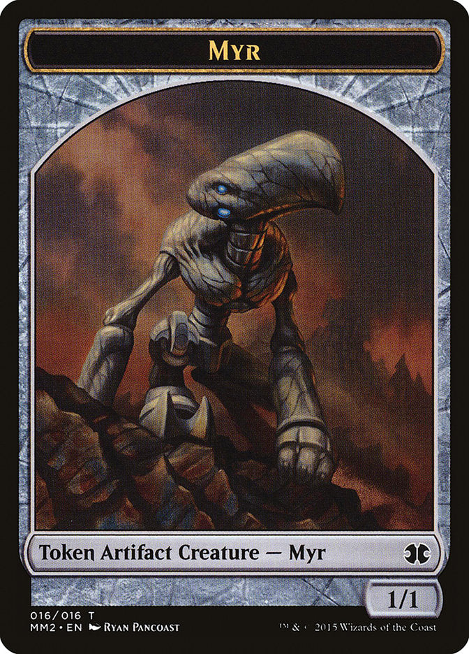 Myr Token [Modern Masters 2015 Tokens] | Good Games Morley