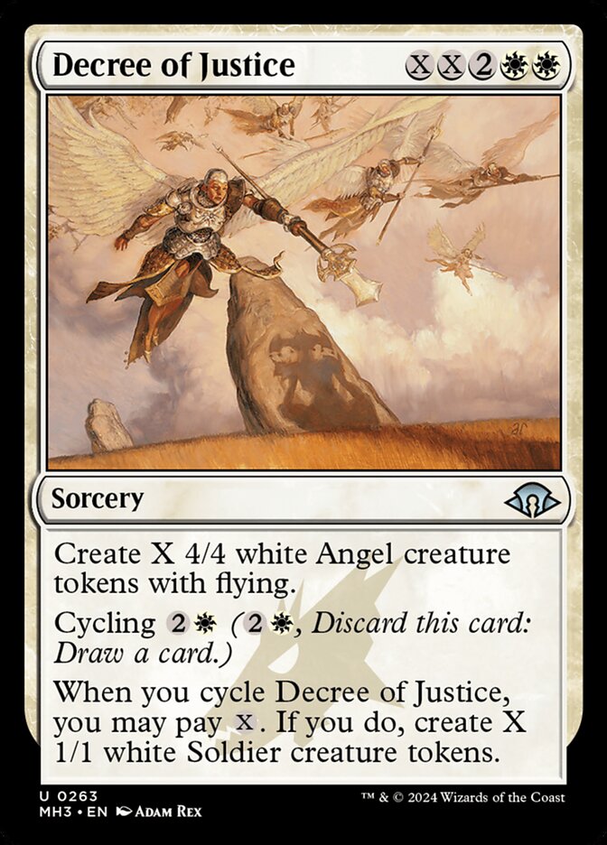 Decree of Justice 263/319 (Modern Horizons 3)  | Good Games Morley