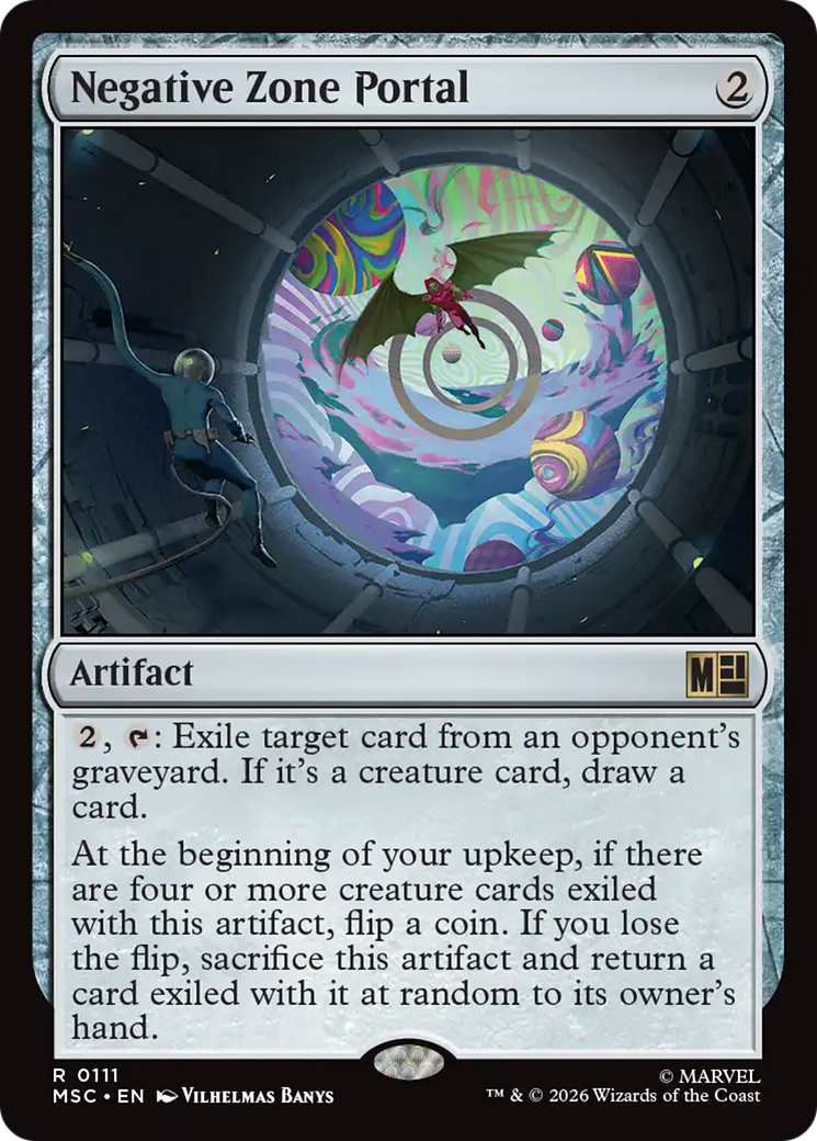 Negative Zone Portal (Surge Foil) [Marvel Super Heroes Commander] | Good Games Morley