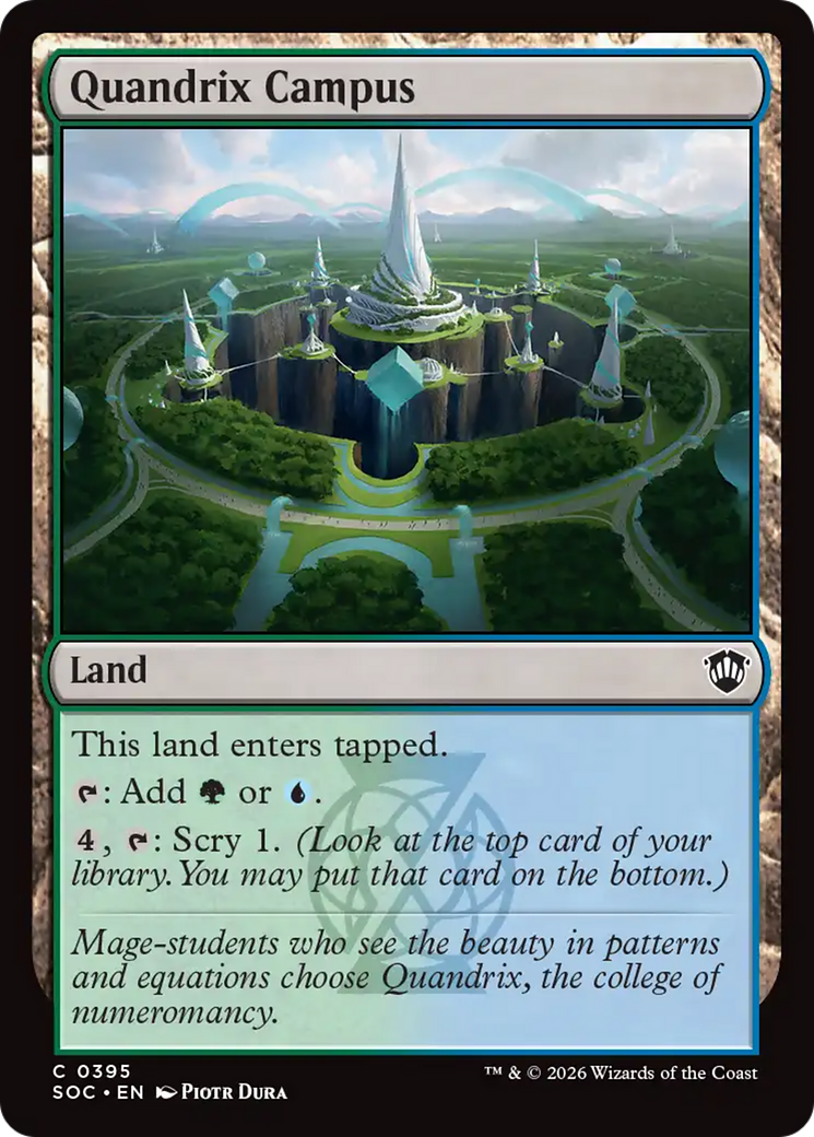 Quandrix Campus [Secrets of Strixhaven Commander] | Good Games Morley