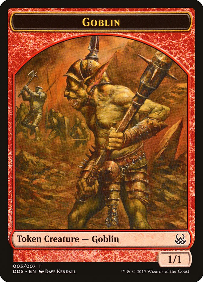 Goblin Token [Duel Decks: Mind vs. Might Tokens] | Good Games Morley