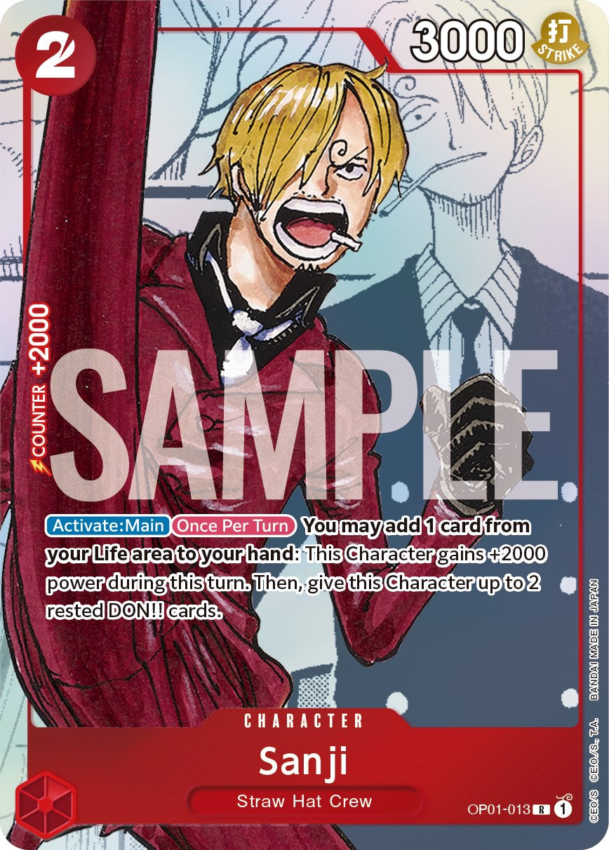 Sanji (Alternate Art) [One Piece Promotion Cards] | Good Games Morley