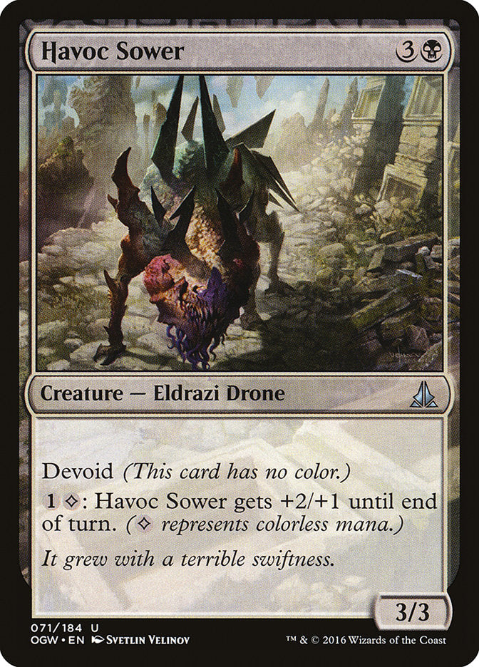Havoc Sower 71/184 (Oath of the Gatewatch)  - Foil | Good Games Morley